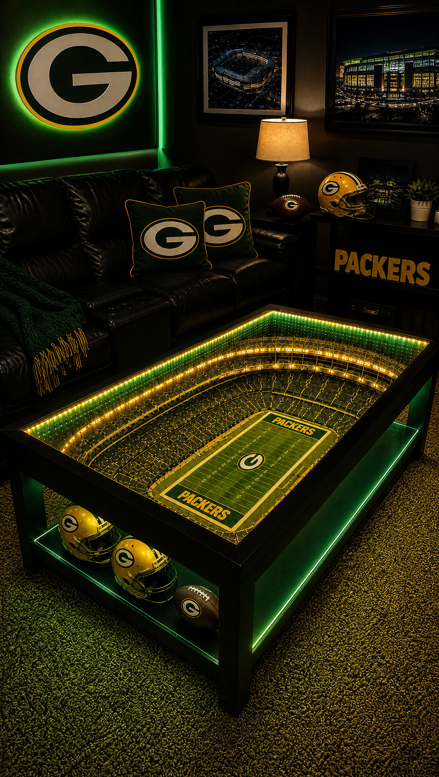 NFL Stadium Table — Green Bay Packers